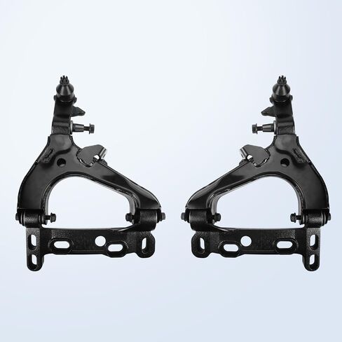 LCWRGS 10 قطع طقم تعليق أمامي متوافق مع 2004-2007 Chevy Trailblazer GMC Envoy XL Buick Rainier Saab 9-7X Isuzu Ascender، أذرع التحكم السفلية والعلوية، مفاصل كروية، قضبان ربط خارجية، قضبان التأثير in Saudi Arabia