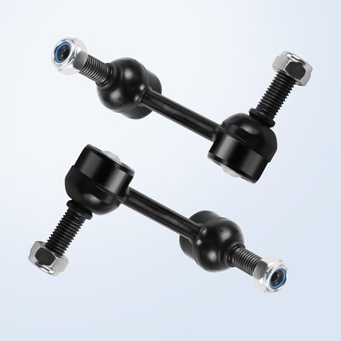 LCWRGS 10 قطع طقم تعليق أمامي متوافق مع 2004-2007 Chevy Trailblazer GMC Envoy XL Buick Rainier Saab 9-7X Isuzu Ascender، أذرع التحكم السفلية والعلوية، مفاصل كروية، قضبان ربط خارجية، قضبان التأثير in Saudi Arabia
