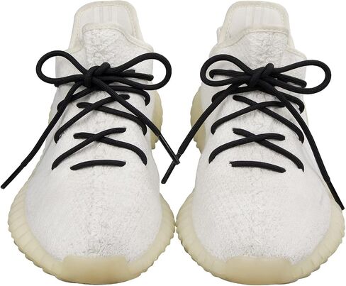 Endoto 2 Pairs Shoelaces Replacement Round Laces for Adidas Yeezy Boost 350 V1/V2, 380, 500, 700, 750, 950 Sneakers Shoes in Saudi Arabia