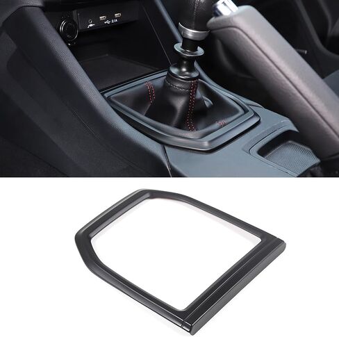 Car Gear Shift Panel Trim Cover Compatible with Subaru WRX 2022 2023 Manual,Central Control Gear Shift Panel Anti-Scratch Protection ABS Accessories (Red) in Saudi Arabia