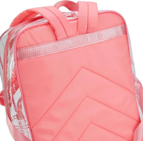 Clear Backpack for Stadium Events See Through Backpack Medium Transparent Bag for Women Heavy Duty Wide Straps in Saudi Arabia