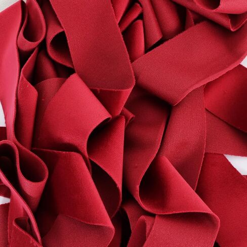 2 Rolls Chocolate Brown Velvet Ribbon 1 1/2" Fabric Trim Ribbons for Christmas Wreath Tree Decorations Handmade Craft Ornaments Hanging Gift Wrapping Bow Making Valentine Wrapping in Saudi Arabia