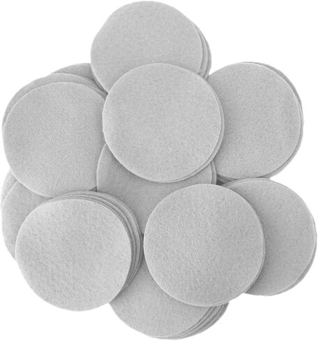 Playfully Ever After Gray Craft Felt Circles (1 Inch - 100pc) in Saudi Arabia