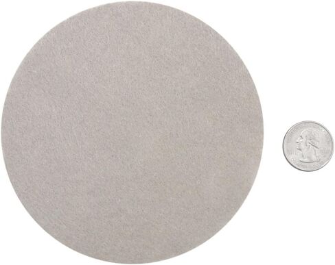 Playfully Ever After Gray Craft Felt Circles (1 Inch - 100pc) in Saudi Arabia