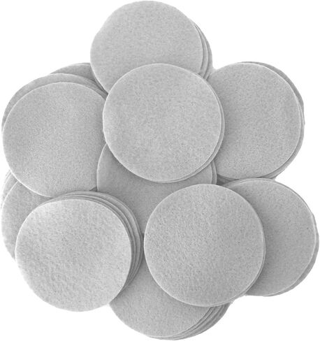 Playfully Ever After Gray Craft Felt Circles (1 Inch - 100pc) in Saudi Arabia