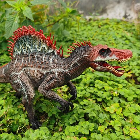 Spinosaurus Toys, Large Dinosaur Toys for Boys and Girls, 14in Dino Toy Figure with Movable Jaw, Figurines Realistic Spinosaurus Dinosaur Toy, Birthday Party Gifts for Kids in Saudi Arabia