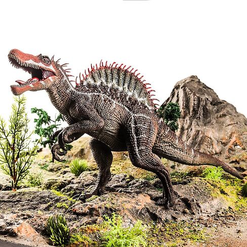 Spinosaurus Toys, Large Dinosaur Toys for Boys and Girls, 14in Dino Toy Figure with Movable Jaw, Figurines Realistic Spinosaurus Dinosaur Toy, Birthday Party Gifts for Kids in Saudi Arabia