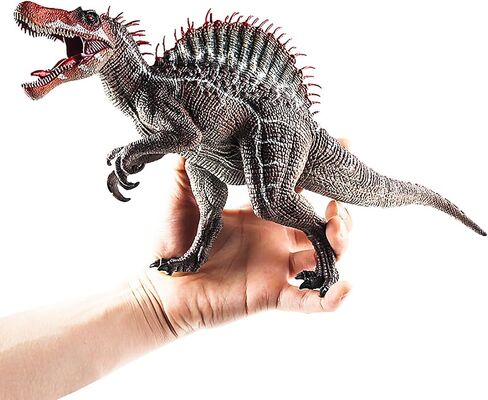 Spinosaurus Toys, Large Dinosaur Toys for Boys and Girls, 14in Dino Toy Figure with Movable Jaw, Figurines Realistic Spinosaurus Dinosaur Toy, Birthday Party Gifts for Kids in Saudi Arabia