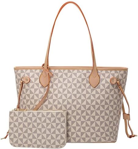 BTYAW Handbags for Women Designer Fashion Purses Top Handle Satchel Shoulder Bags 2pcs with Small Wallet in Kuwait