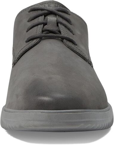 Cole Haan Men's Grand+ Plain Toe Oxford, Magnet Nubuck/Grey, 8 in Saudi Arabia