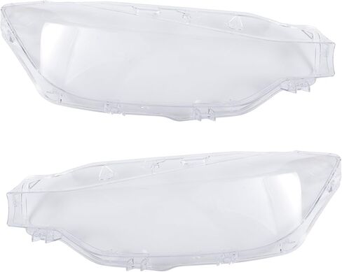 ACROPIX Front Left Right Side Headlight Cover Headlamp Clear Lens Shell Cover Fit for BMW 3 Series F30 Sedan 2016-2018 No.63117419630 - Pack of 2 in Saudi Arabia