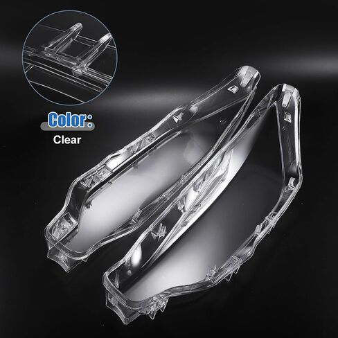 ACROPIX Front Left Right Side Headlight Cover Headlamp Clear Lens Shell Cover Fit for BMW 3 Series F30 Sedan 2016-2018 No.63117419630 - Pack of 2 in Saudi Arabia