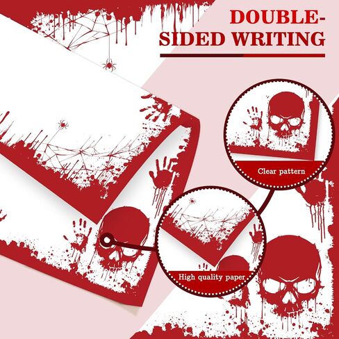 80 Sheet Christmas Stationery Paper Xmas Cardinal Bird & Holly Letter Writing Paper for Greeting Card Invitation Office Printing, 8.5 x 11 Inch, Double-Sided in Saudi Arabia
