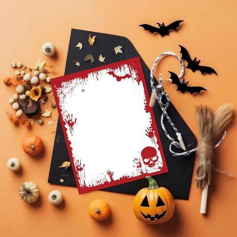 80 Sheet Christmas Stationery Paper Xmas Cardinal Bird & Holly Letter Writing Paper for Greeting Card Invitation Office Printing, 8.5 x 11 Inch, Double-Sided in Saudi Arabia