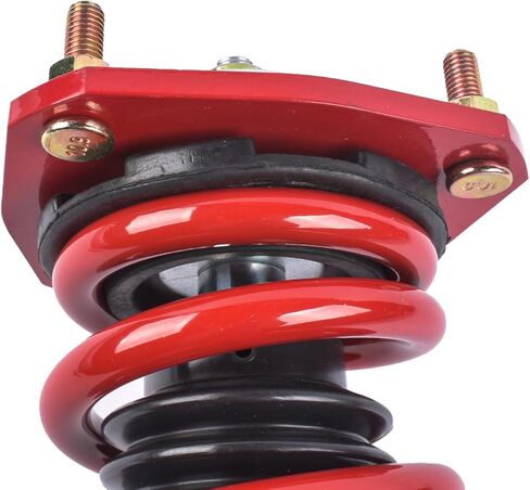 Red Full Coilovers Suspension Kit Replacement for Toyota Corolla 88-99 AE92-AE111 Lamerto in Saudi Arabia