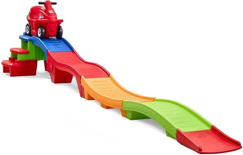Step2 Farther & Faster Coaster Track Expansion Pack, Second Edition, Extra 4 Feet of Track for Roller Coaster Toys in Saudi Arabia