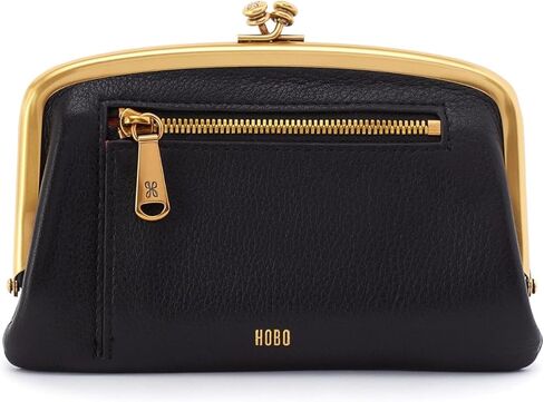 محفظة HOBO للسيدات Cora بإطار متوسط ​​الحجم باللون الأسود مقاس واحد in Kuwait