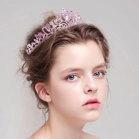 Chanaco Black Crown Tiaras for Women Black Tiara Gothic Crown Princess Rhinestone Crown Headband Crystal Baroque Queen Crowns Headpiece Accessories for Halloween Costume Wedding Birthday in Saudi Arabia