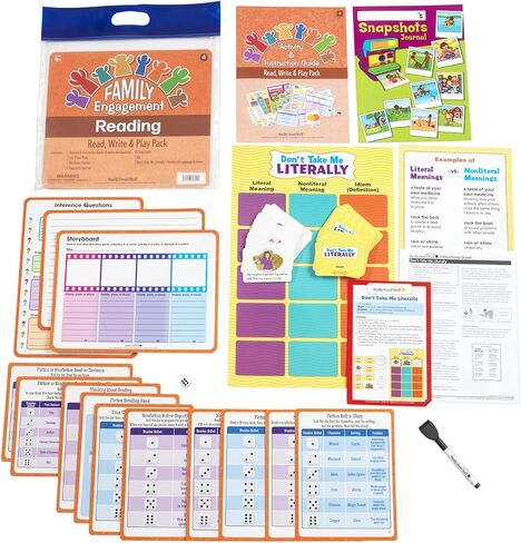 Really Good Stuff Family Engagement Reading - Read, Write and Play Pack - Kindergarten in Saudi Arabia