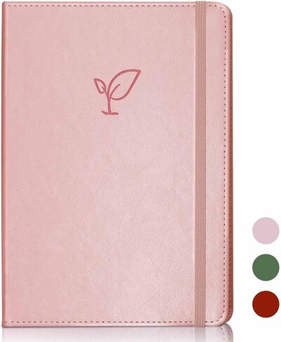 Lined Journal Notebook for Women Men, 256 Pages Hardcover Leather Journals for Writing, Note Taking,5.8"×8.3"-Dark Moss in Saudi Arabia