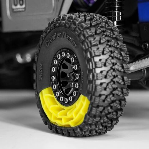انجورا اطارات 1.0 S3 لجميع التضاريس لسيارة TRX4M SCX24 AX24 FCX24 FCX24، 58 × 20 ملم، T1008 in Kuwait