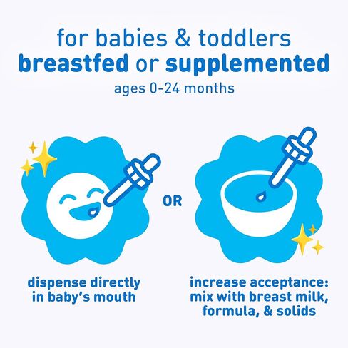 Enfamil Fer-In-Sol Iron Supplement Drops for Infants & Toddlers, Supports Brain Development, 50 mL Dropper Bottle, Pack of 2 in Saudi Arabia