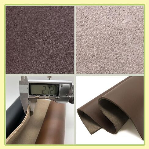 Golderaccess Genuine Leather Squares for Crafts Leather Sheet 12''X12'' Full Grain Leather Sheets for Tooling Craft Sewing,Leather Wallets, Leather Working Arts and Crafts(1.8-2.2mm) Thick (Black) in Saudi Arabia