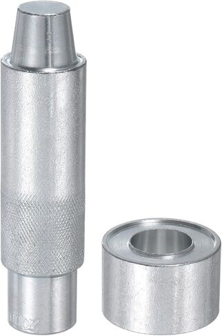 HARFINGTON Eyelet Hole Punch Die Tool 8mm 45# Steel Grommet Setter Install Tool Hollow Punch Tool Kit with Base for Fabric Clothing Crafts Bags in Saudi Arabia