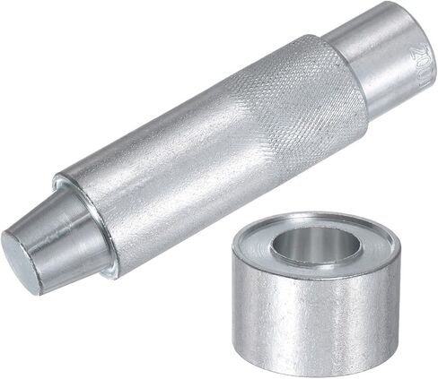 HARFINGTON Eyelet Hole Punch Die Tool 8mm 45# Steel Grommet Setter Install Tool Hollow Punch Tool Kit with Base for Fabric Clothing Crafts Bags in Saudi Arabia
