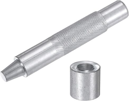 HARFINGTON Eyelet Hole Punch Die Tool 8mm 45# Steel Grommet Setter Install Tool Hollow Punch Tool Kit with Base for Fabric Clothing Crafts Bags in Saudi Arabia