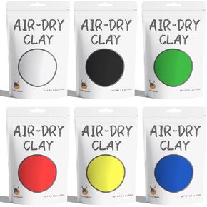 Cutedeer Air Dry Modeling Clay - 12 Colors, 2.6lb Soft Foam Molding Clay, DIY Creative Magic Clay for Kids Adults Arts & Crafts Project Supplies(2.6lb - 12 Colors)
