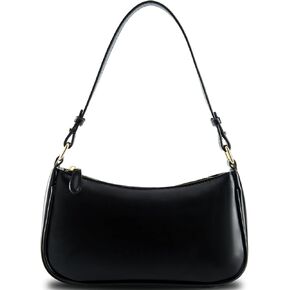 Shoulder Bags for Women Leather Hobo Sling Tote Handbag Retro Clutch Purse with 2 Removable Straps and Zipper Closure