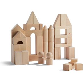 HABA Basic Building Blocks 60 Piece Large Starter Set (Made in Germany) ,1 years