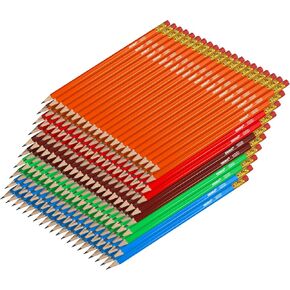 Wood-Cased #2 HB Pencils, 200 Count Pre-Sharpened Pencils #2 with Top Erasers, Pencils Bulk for School and Teacher Supplies, Writing, Drawing and Sketching, Back to School Supplies