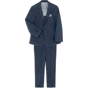 Appaman Kids Boy's Two-Piece Stretchy Mod Suit (Toddler/Little Kids/Big Kids) Crown Blue 5 Little Kid