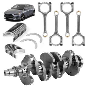 2.0 Crankshaft Connecting Rods Bearing Kit Replacement Compatible with Hyundai Elantra Kona Veloster & Kia Forte 2017-2021 2.0L Engine, Replace 23110-2E510 23110-2E501 23510-2E001