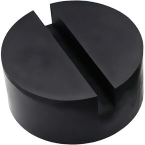 Jack Pad Universal Protector Slotted Frame Rail Jack Pad, Medium Size Adapter Rubber Pad (1 Pack)