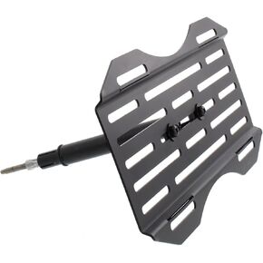 Pilot Automotive Sports LPR-100 Universal Front License Plate Tow Hook Relocation Mounting Kit Black 12.75 Inch