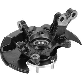 698-381 Front Left Steering Knuckle Fit for 2009-2013 Toyota Corolla 1.8L 2.4L Left/Driver Side Wheel Hub Bearing Steering Knuckle with 2009-2013 Toyota Matrix 1.8L