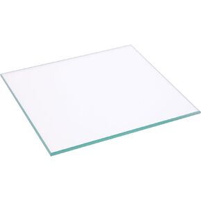 Plymor Square 3mm Non-Beveled Clear Glass, 4 inch x 4 inch