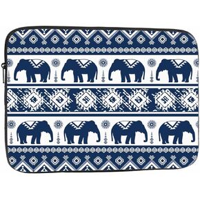 Laptop Sleeve Bag 14 15 15.4 15.6 Inch,Blue Grey Camouflage Camo Protective Polyester Computer Cases Laptop Cover Briefcase Bag Tablet Travel Cover