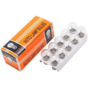 10 PCS Car Brake Bulb, 1141 12V 21W Auto Brake Flat Angle Single Light Bulb, High Brightness Brake Tail Turn Signal Light Bulbs Replacement, Universal Car Accessories (Flat Angle)