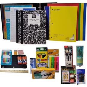 Ultimate School Supply Bundle for Middle School, High School and College