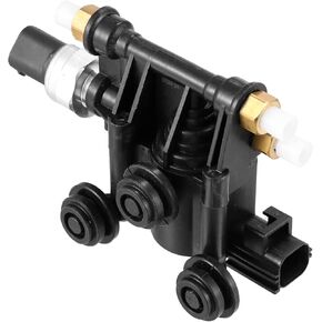 X AUTOHAUX Air Suspension Valve Block Air Supply for Land Rover LR3 2005-2009 LR4 2010-2013 for Range Rover Sport 2006-2013 RVH000046 RVH000070