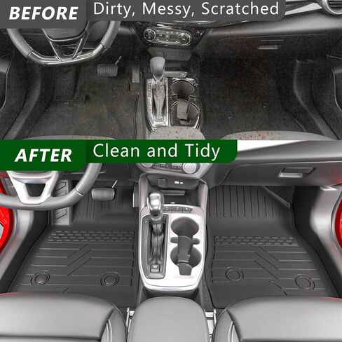 Floor Mat Compatible with 2024 2025 Chevy Trax Trunk Mat with Backrest Mat Floor Liner Replacement for 2024 2025 Chevy Trax Accessories (Trunk Mat with Backrest Mat+Floor Mat) in Kuwait