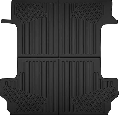 OEDRO Truck Bed Mat Fit for 2019-2024 Chevy Silverado 1500 GMC Sierra 1500 5.8FT, All Weather TPE Cargo Liner, Chevy Silverado/Sierra 1500 Accessories Heavy Duty Pickup Rear Trunk Mat, Black in Saudi Arabia