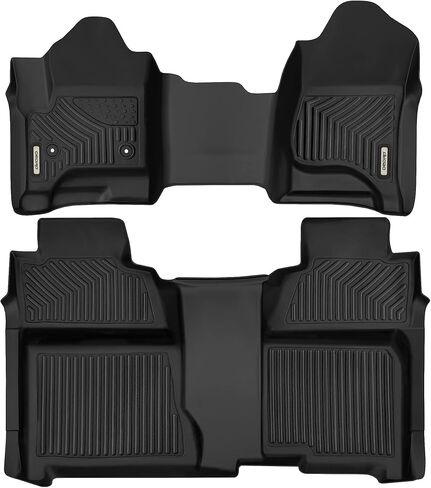 OEDRO Truck Bed Mat Fit for 2019-2024 Chevy Silverado 1500 GMC Sierra 1500 5.8FT, All Weather TPE Cargo Liner, Chevy Silverado/Sierra 1500 Accessories Heavy Duty Pickup Rear Trunk Mat, Black in Saudi Arabia