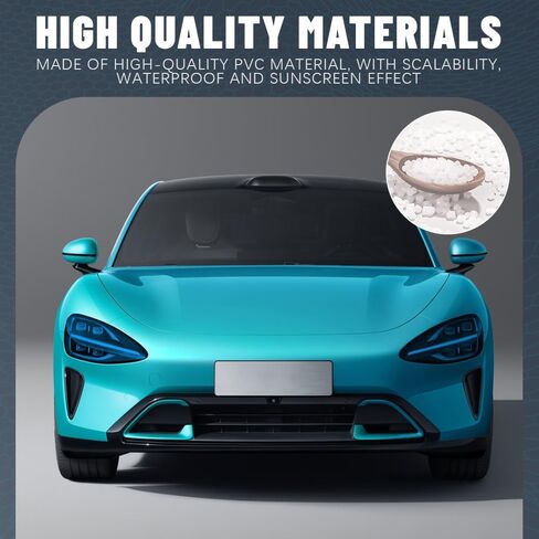 12×48 Inches Car Light Tint Film, Light Self-Adhesive Tint Film, Auto Taillight Vinyl Wrap Film, Car Accessories Light Headlight Cover Protection Film Universal for Vehicles (Dark Black) in Kuwait