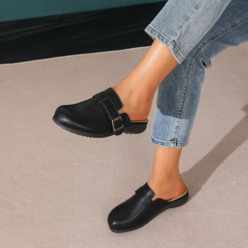Amoji Women Clogs Slip On Sandals Lady Mule Shoes 711 in Saudi Arabia