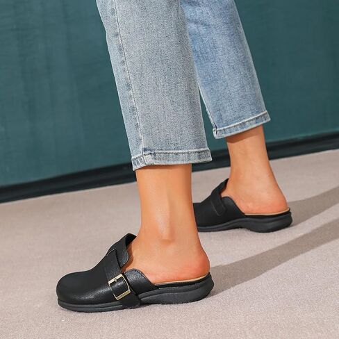 Amoji Women Clogs Slip On Sandals Lady Mule Shoes 711 in Saudi Arabia